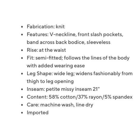 Encore by Idina Menzel Petite V-Neck Romper Size 3XP Olive A501321 - Picture 7 of 7